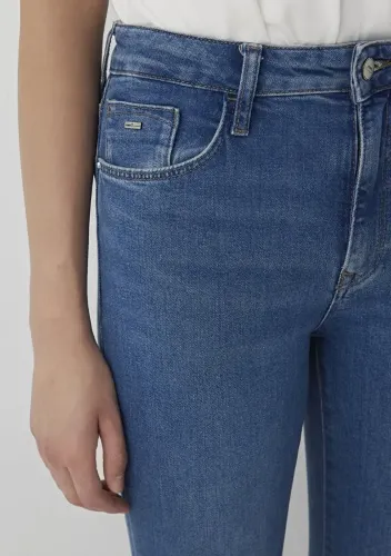 Resim Mavi Kadın Jean Pantolon M101048-A3794