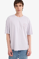 Resim Defacto Erkek T-shirt F9696AX/PR307