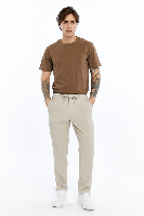 Resim Paul&More Erkek Kanvas Pantolon Valeo Çizgili