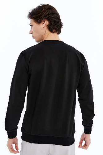 Resim Paul&More Erkek Sweat What Baskı 0 Yaka 2 İp