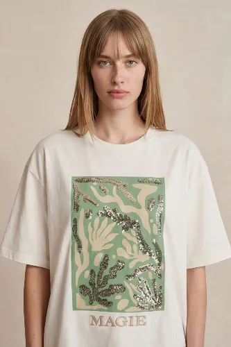 Resim QUZU Kadın T-shirt