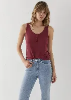 Resim Mavi Kadın T-shirt M1613339-91507