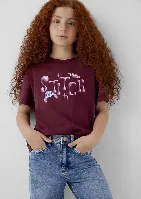 Resim Mavi Kız Çocuk T-shirt M7610481-70393