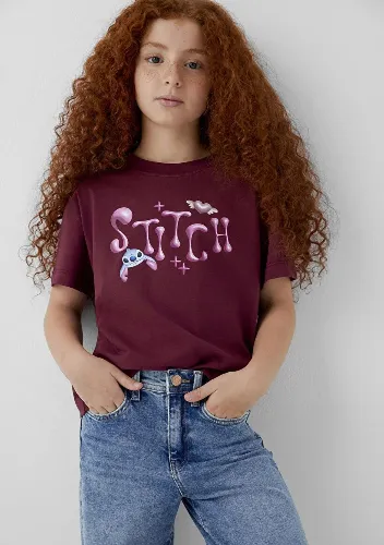 Resim Mavi Kız Çocuk T-shirt M7610481-70393