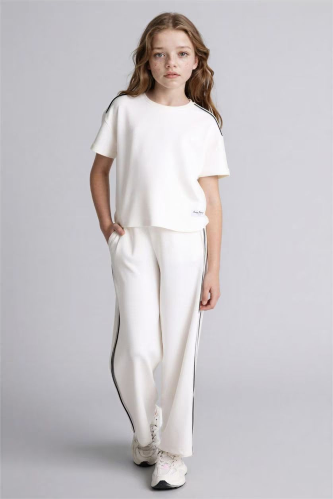 Resim Defacto Kız Çocuk T-shirt H1081A8/WT34
