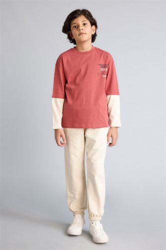 Resim Defacto Erkek Çocuk Sweat Takım G9210A8/BR268