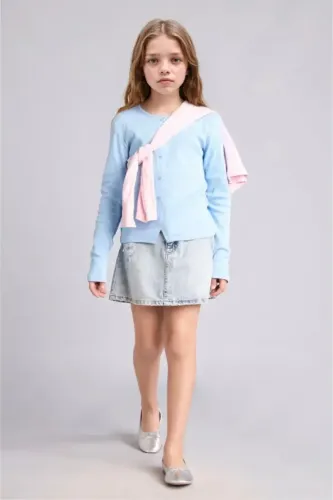 Resim Defacto Uzun Kol Kız Çocuk Sweat I1975A8/BE759