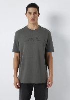 Resim Mavi Erkek T-shirt M0613128-70088