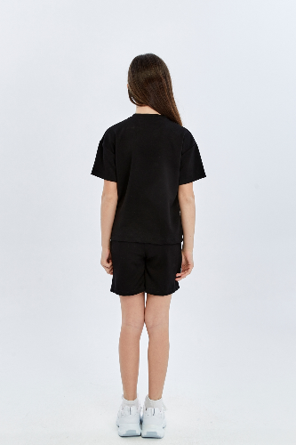 Resim Yenikoza Kız Çocuk Şort Takım