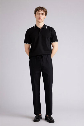 Resim Defacto Erkek T-shirt D7932AX/BK81