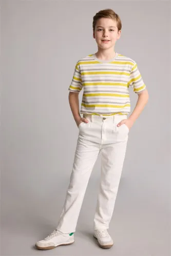 Resim Defacto Erkek Çocuk T-shirt H7908A8/YL511