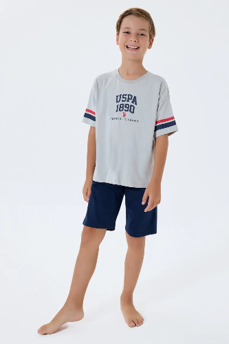 Resim U.S. Polo Assn Kids Erkek Çocuk Şort Takım Us2414-4