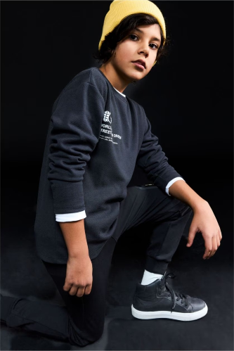 Resim Defacto Erkek Çocuk Sweat G6142A8/BK81