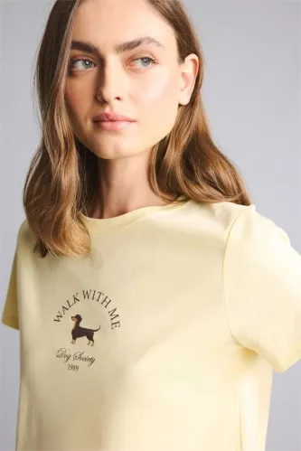 Resim Defacto Kadın  T-shirt H8704AX/YL450