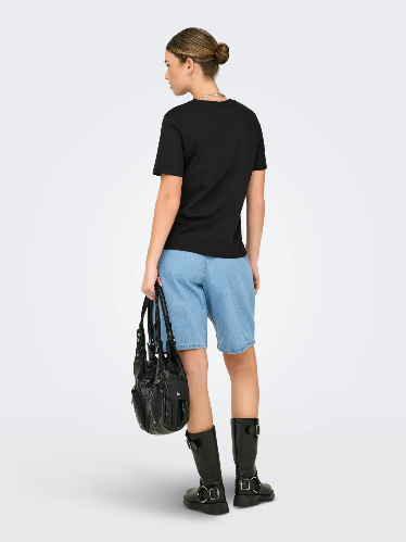 Resim Only Onlfreja Lıfe S/S Top Box Cc Jrs Noos Kadın T-Shirt 15367970