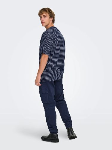 Resim 22036384 Only Sons Onsfred Lıfe Rlx Ss Strıpe Tee Noos Erkek T-shirt