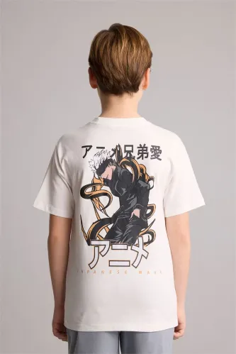 Resim Defacto Erkek Çocuk T-shirt H8065A8/ER105