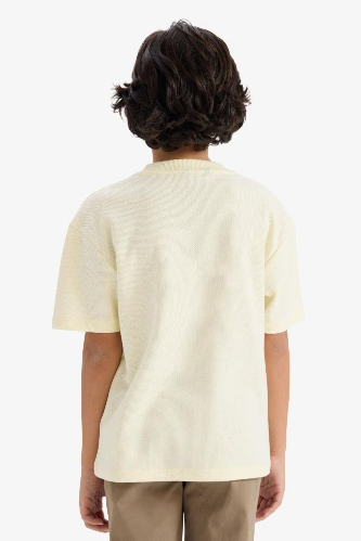 Resim Defacto Erkek Çocuk T-shirt G6148A8/YL521