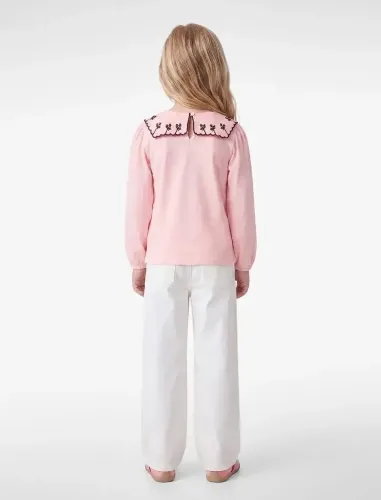 Resim Koton Kız Bebek Sweat 7WMG10019AK