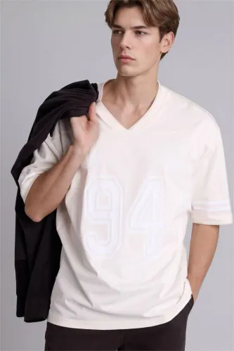 Resim Defacto Erkek T-shirt H3528AX/ER137