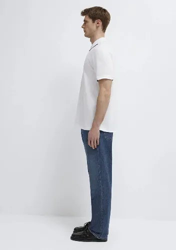 Resim Mavi Erkek T-shirt M0613272-620