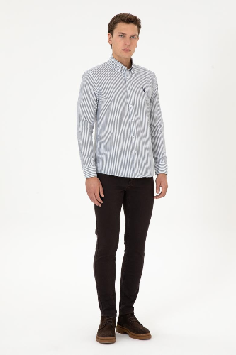 Resim U.S. Polo Assn. Varsal Erkek Dokuma Gömlek 2236553