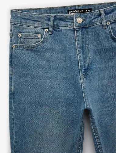 Resim 7WAM40140ND Erkek Jean Pantolon