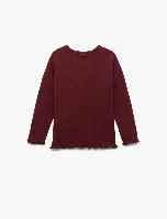 Resim Koton Kız Bebek Sweat 7WMG10020AK