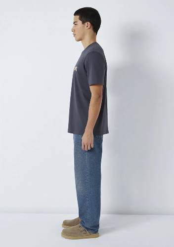 Resim Mavi Erkek T-shirt M0611714-70101