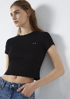 Resim Mavi Kadın T-shirt M1613848-900