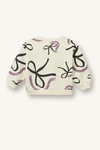Resim Defacto Kız Bebek Sweat I4767A5/ER238