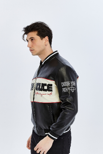 Resim Trender Erkek Deri Mont ve Ceket