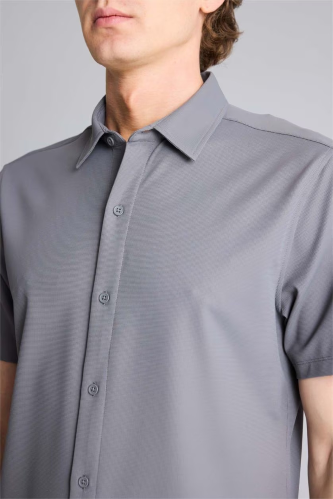 Resim Defacto Erkek Kısa Kol Gömlek G7408AX/GR206