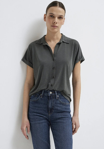 Resim Mavi Kadın T-shirt M168081-71587