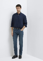 Resim Mavi Marcus Erkek Jean Pantolon M00351A1735