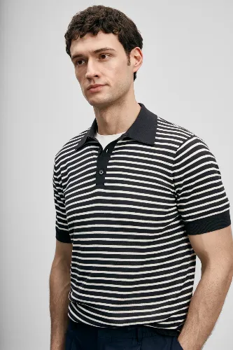 Resim Lufian Marco Erkek Triko T-shirt 111090152