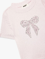 Resim Koton Kız Çocuk T-shirt 6SKG10123AK