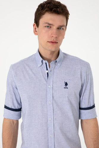 Resim U.S. Polo Assn. Nıcoya Erkek Dokuma Gömlek 2104313