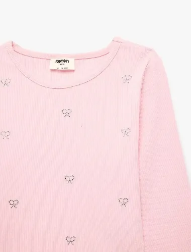 Resim Koton Kız Çocuk Sweat 7WKG10063AK