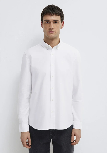 Resim Mavi Erkek Uzun Kol Gömlek M0211199-620