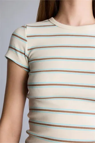 Resim Defacto Kadın T-shirt G2231AX/ER98