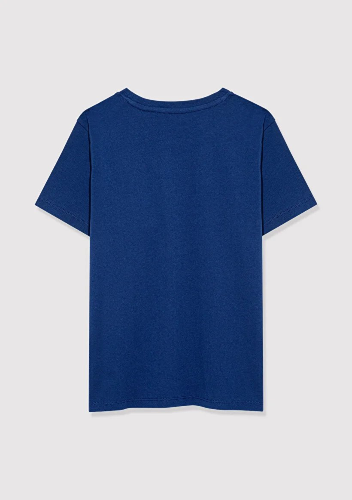 Resim Mavi Miav Baskılı Erkek Çocuk T-shirt M6633270722