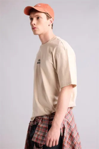 Resim Defacto Erkek T-Shirt G5595Ax/Bg74