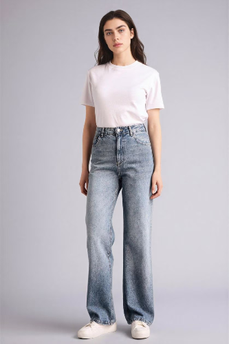 Resim Defacto Kadın Jean Pantolon G8835AX/NM34