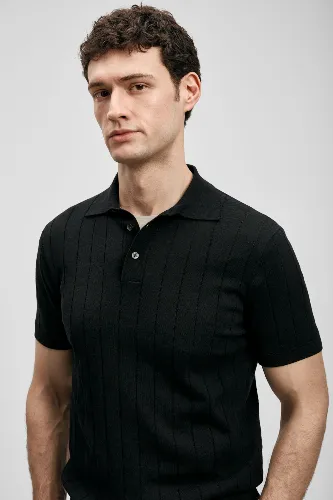Resim Lufian Bold Erkek Triko T-shirt 111090137