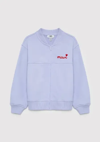 Resim Mavi Kız Çocuk Sweat M7S10197-70523