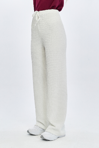 Resim Viole&More Kadın Kanvas Pantolon 2498 Gofre