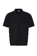 Resim Süvari Büyük Beden Polo Yaka Waffle  Erkek T-Shirt Sts1014000004