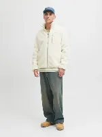 Resim Jack & Jones Jjbradley Teddy Jacket Erkek Ceket 12284775