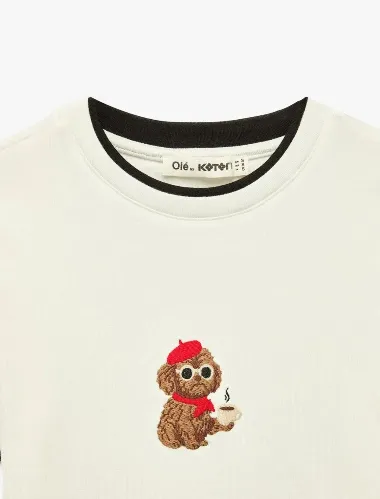 Resim Koton Kadın T-shirt 6SAL10849IK